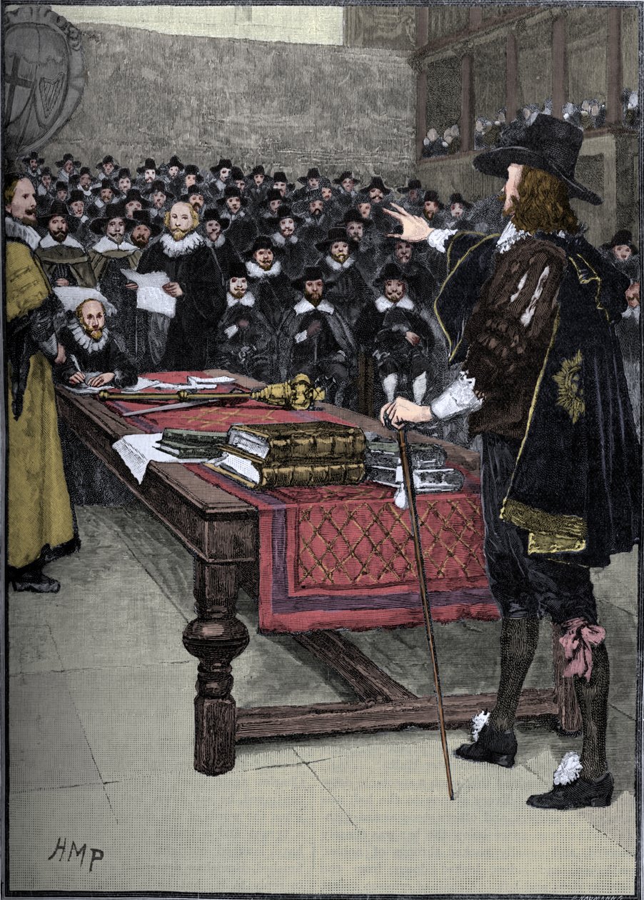Il processo di Re Carlo I, 1649 1905 da Unbekannt