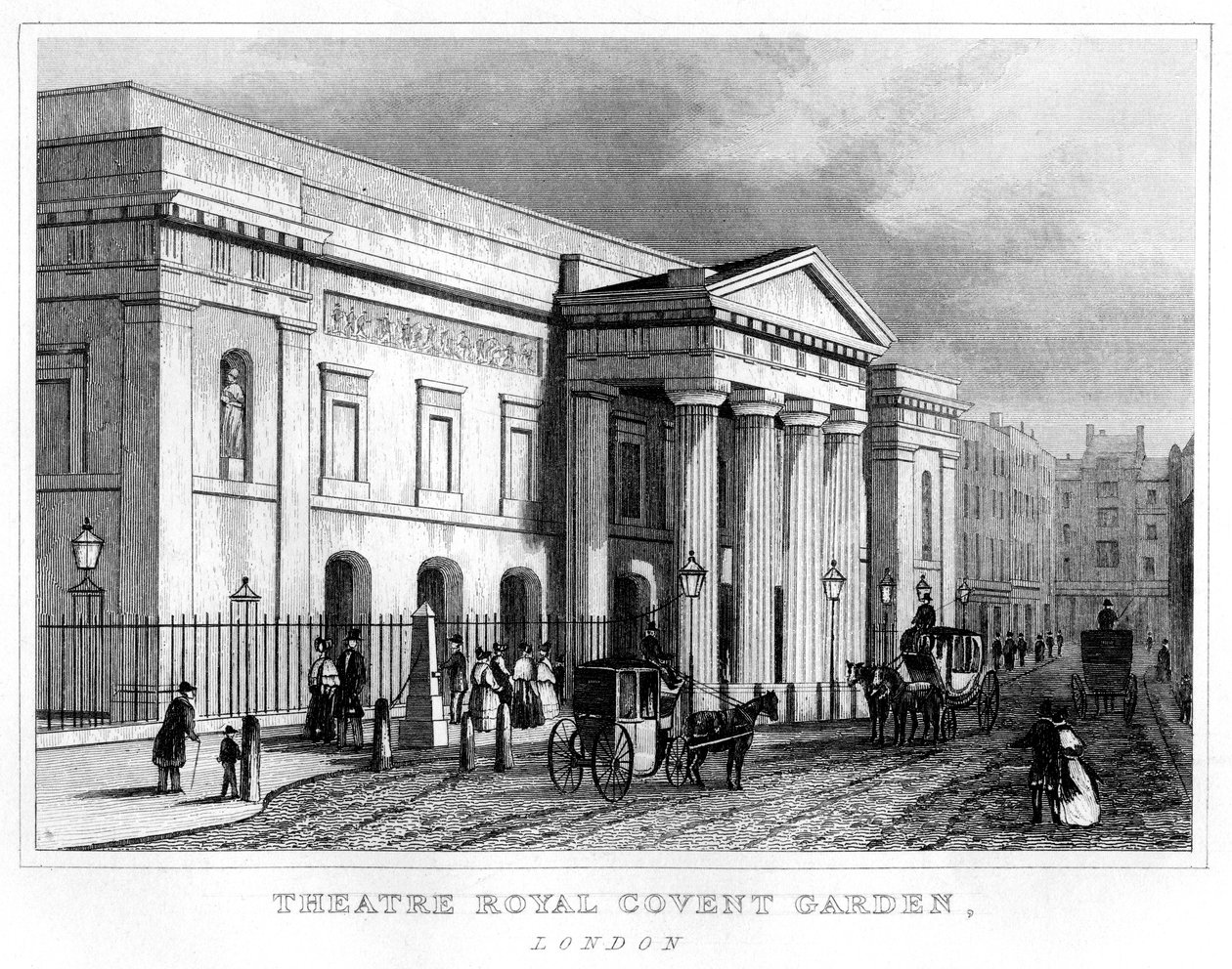 Teatro Reale Covent Garden, Westminster, Londra, XIX secolo da Unbekannt