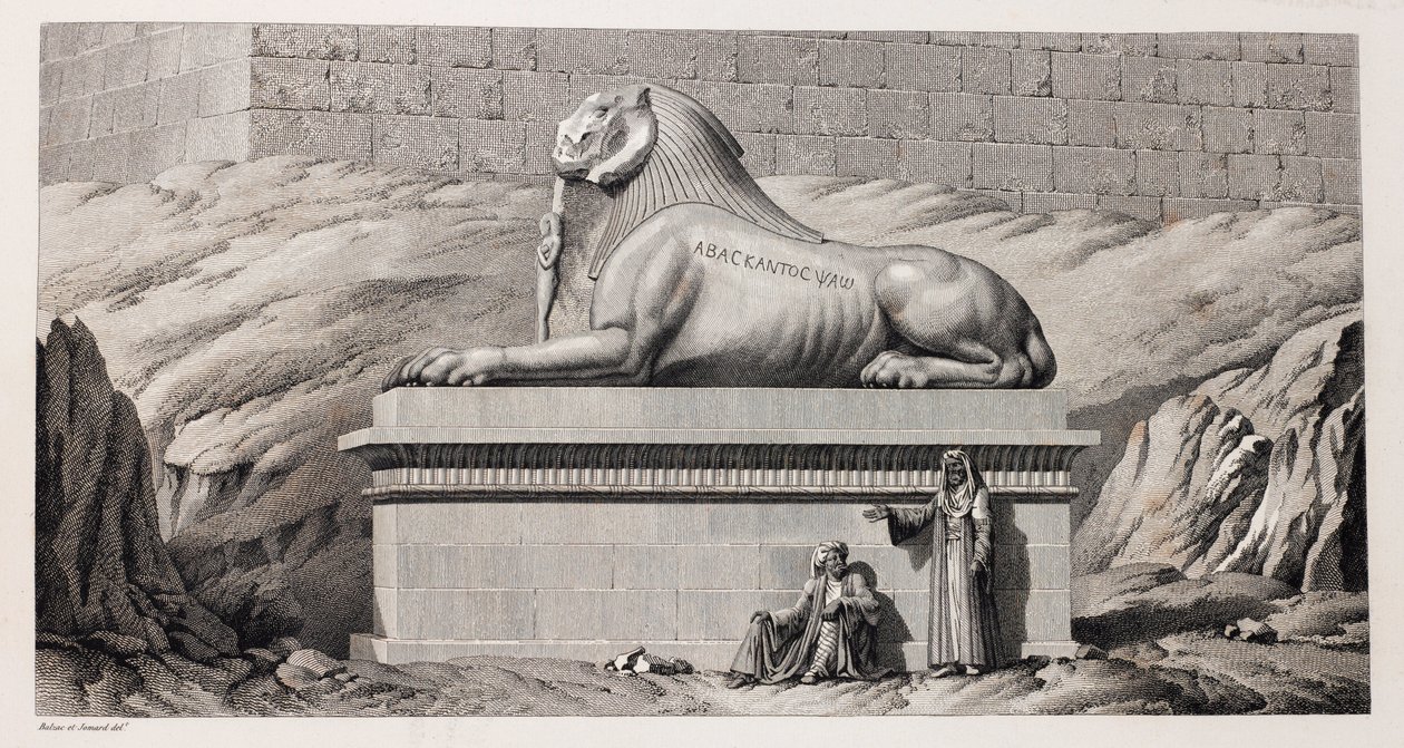 Tebe: Karnak, primo piano da Unbekannt
