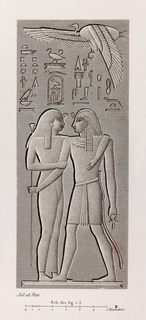 Tebe, Karnak, primo piano da Unbekannt
