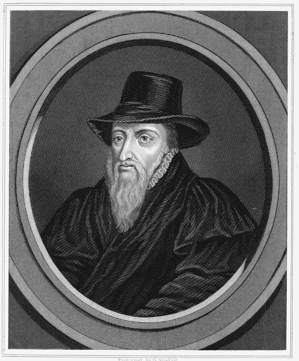 Theodore Beza, riformatore religioso francese, c1600 c1851 da Unbekannt