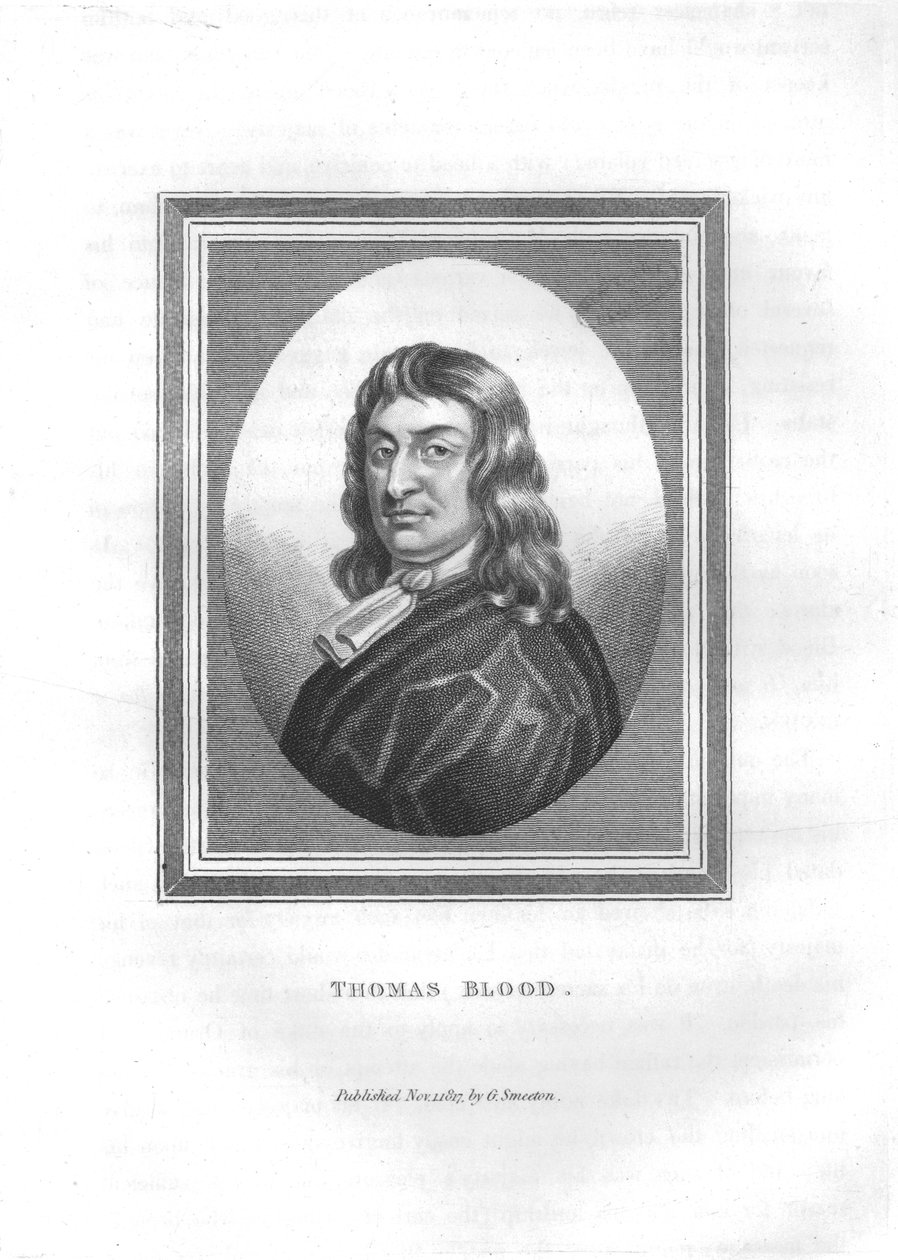 Thomas Blood, 1817 da Unbekannt