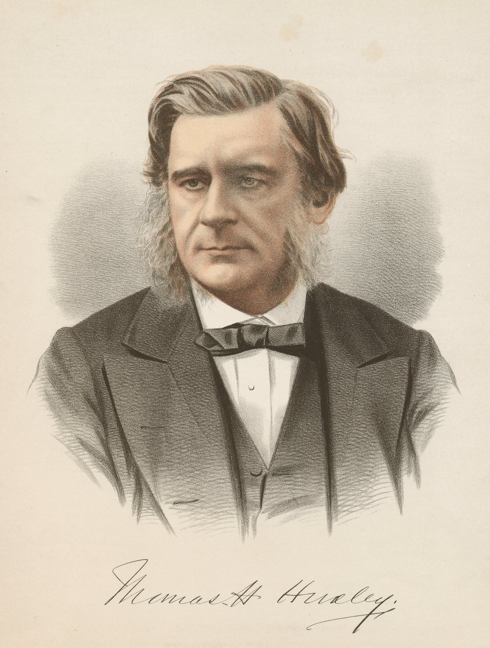 Thomas Henry Huxley, biologo inglese da Unbekannt