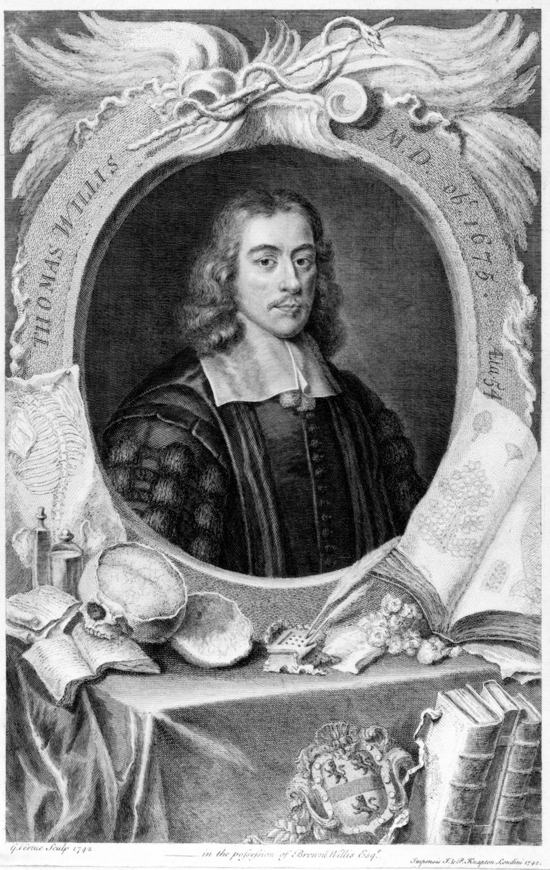 Thomas Willis, medico inglese, c 1660 da Unbekannt