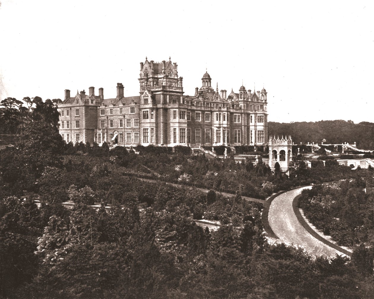 Thoresby Hall, Nottinghamshire, 1894 da Unbekannt