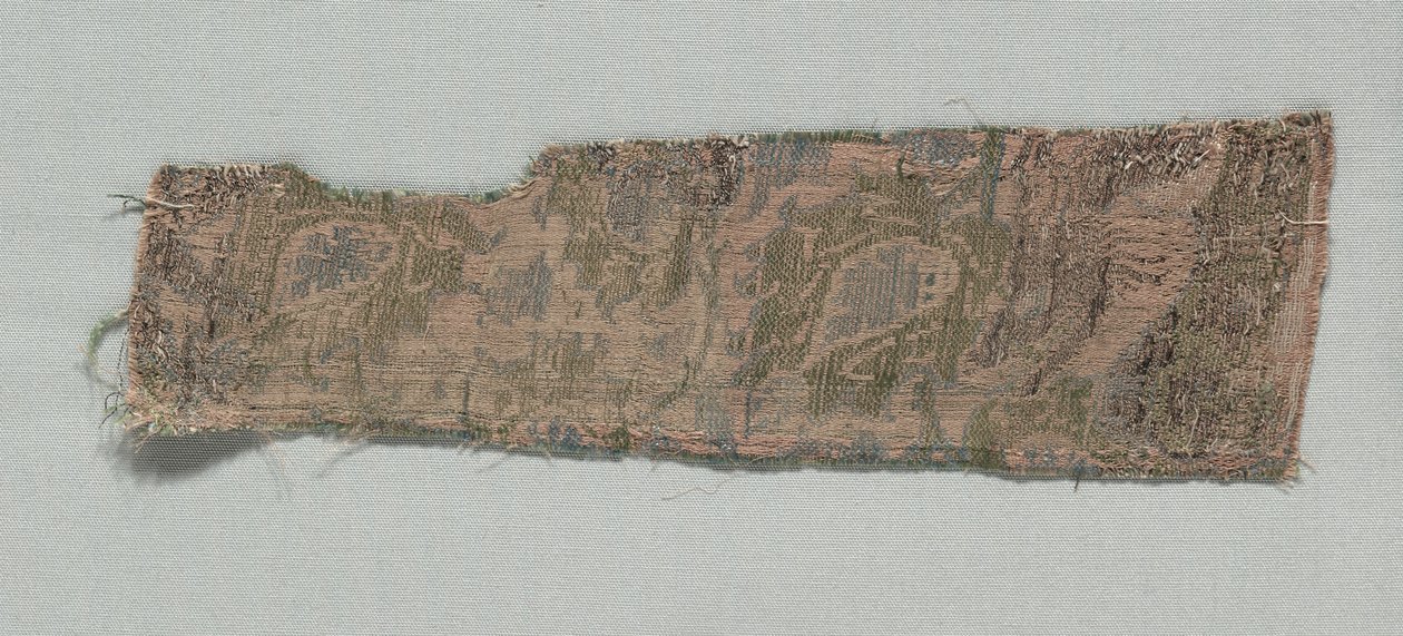 Tre frammenti di seta gotica italiana, 1350-1399 da Unbekannt
