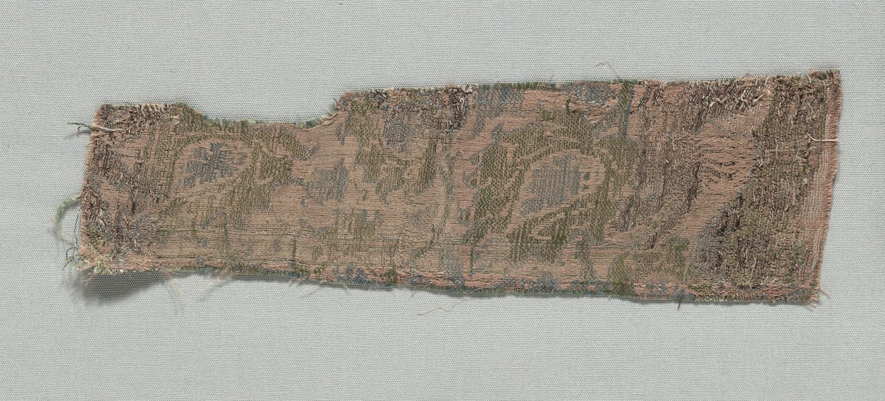 Tre frammenti di seta gotica italiana, 1350-1399 da Unbekannt