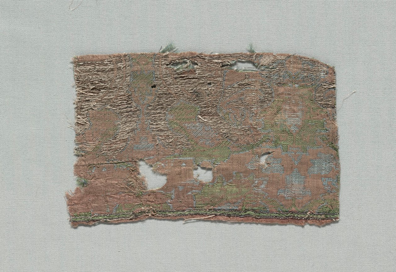 Tre frammenti di seta gotica italiana, 1350-1399 da Unbekannt