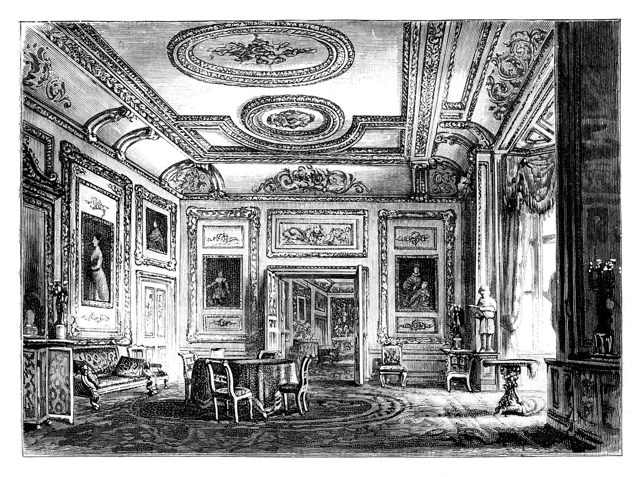 La Sala Bianca, Castello di Windsor, c1888 da Unbekannt
