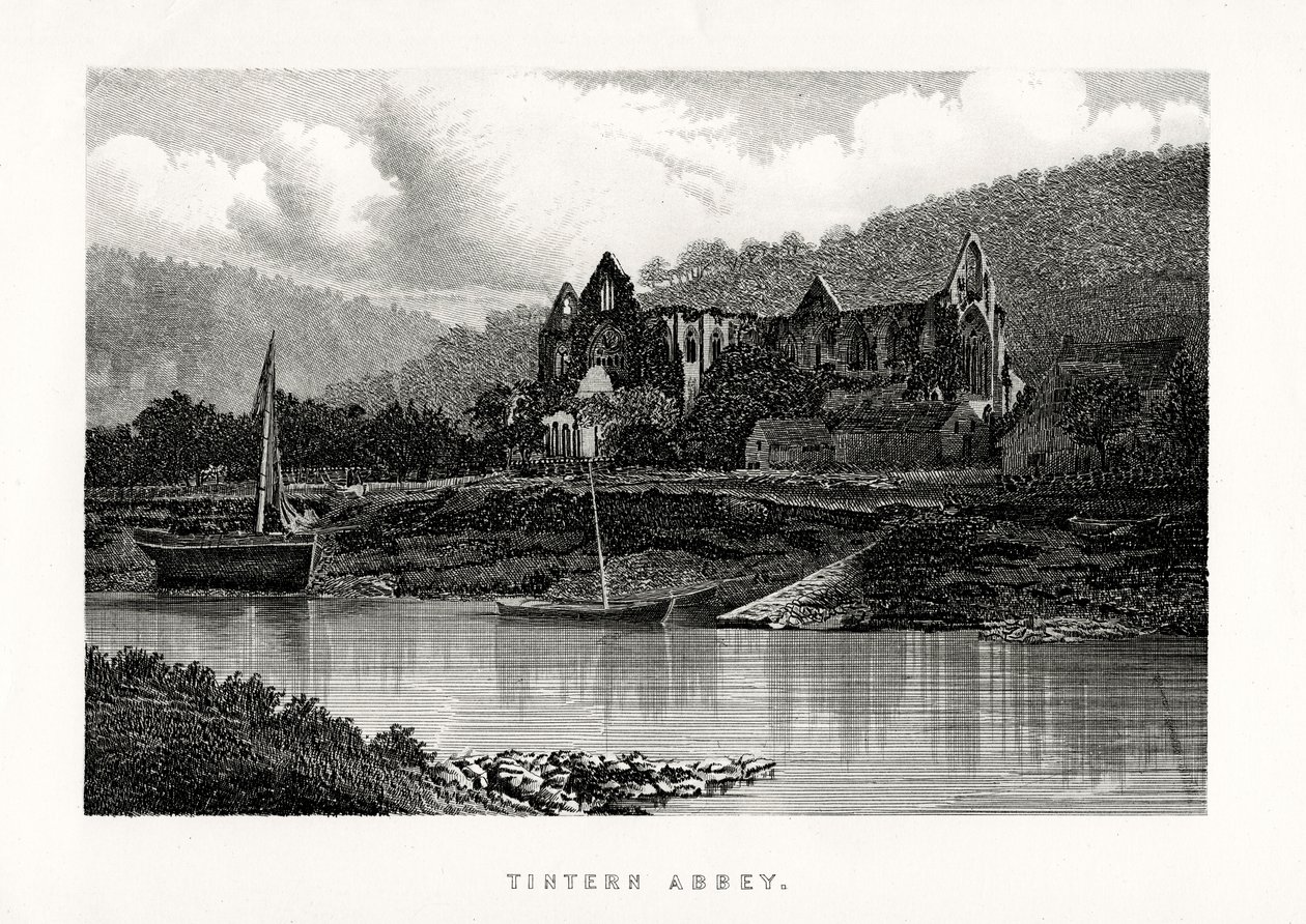 Abbazia di Tintern, Monmouthshire, Inghilterra da Unbekannt