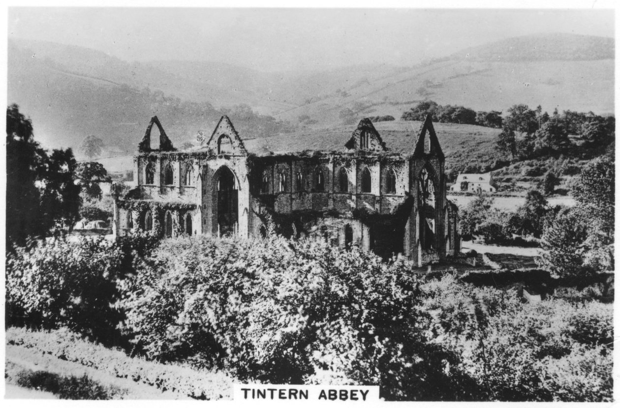 Abbazia di Tintern, Monmouthshire, Galles, 1937 da Unbekannt