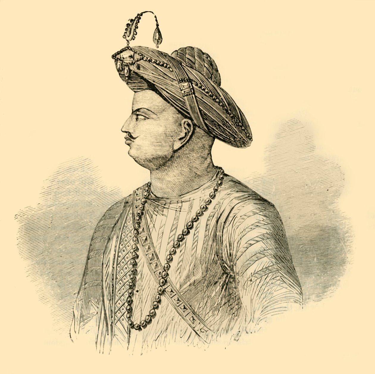 Tippoo Saib, c1790, 1890 da Unbekannt