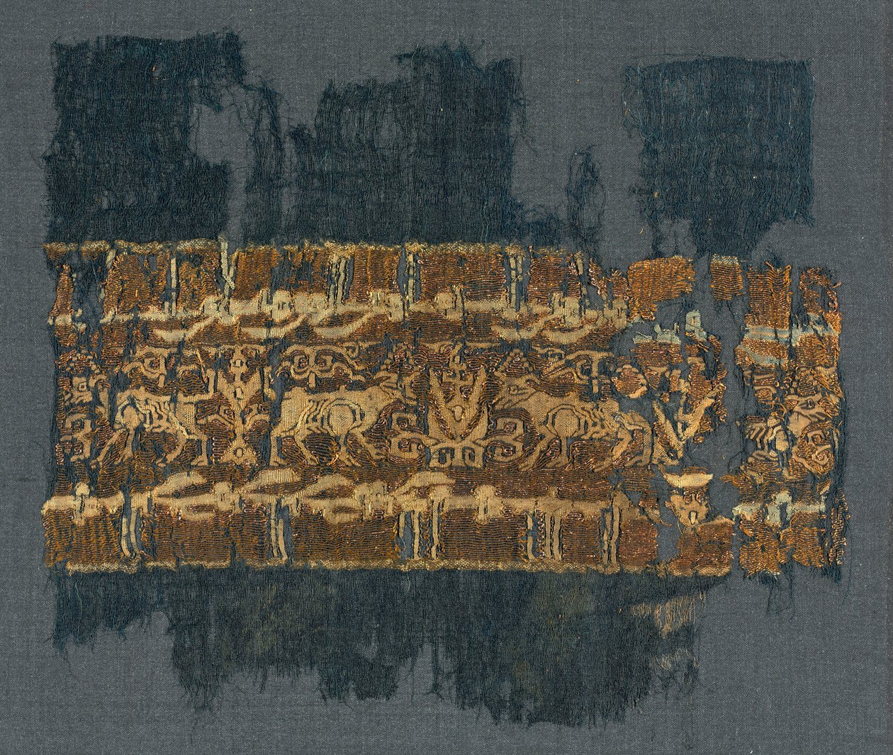Tiraz con oro, 1020 - 1035 da Unbekannt