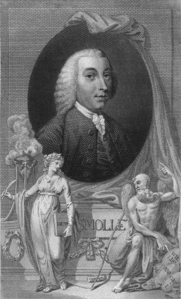Tobias Smollett, 1790 da Unbekannt
