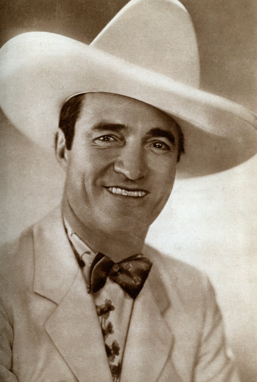 Tom Mix, attore cinematografico americano, 1933 da Unbekannt
