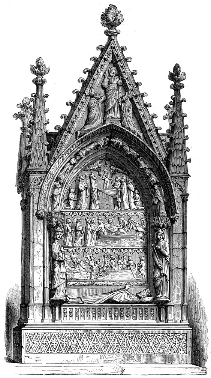 Tomba di Dagoberto I, re merovingio, Basilica di Saint-Denis da Unbekannt