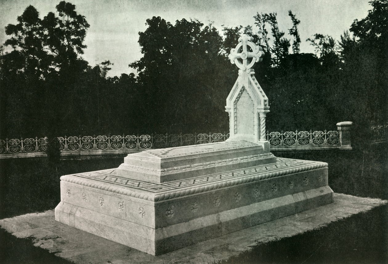 Tomba di Lady Canning a Barrackpore, 1925 da Unbekannt