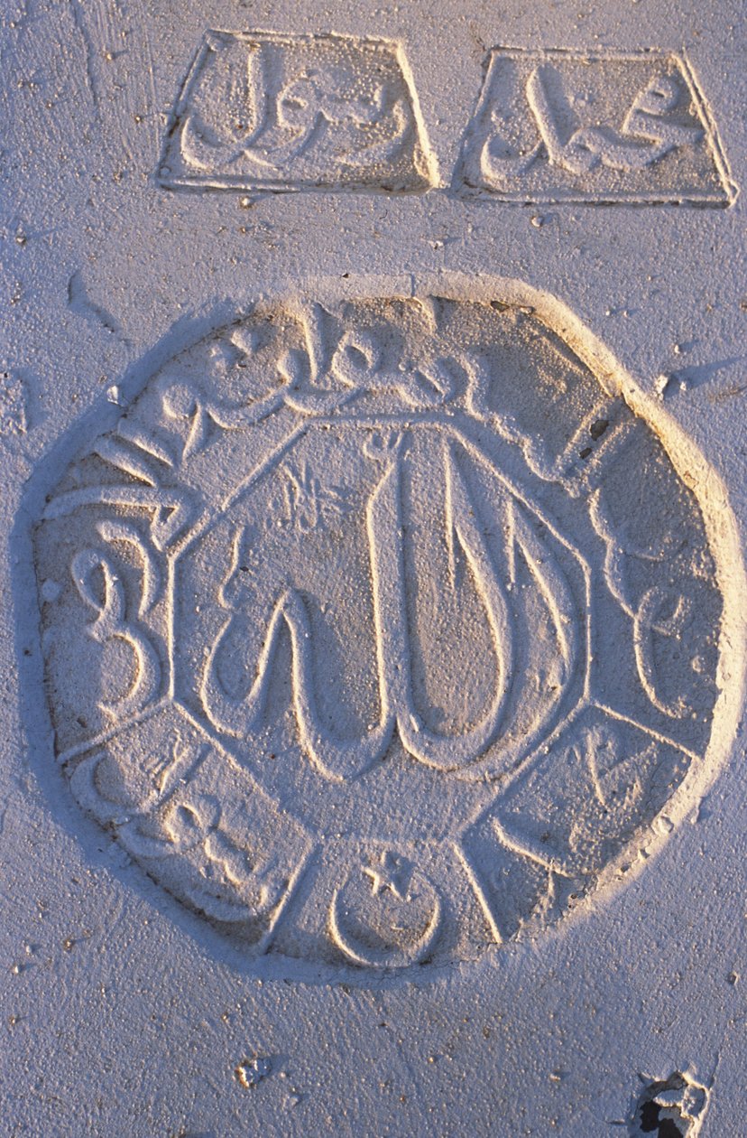Lapide nel cimitero di La Marsa, La Marsa, Tunisia da Unbekannt