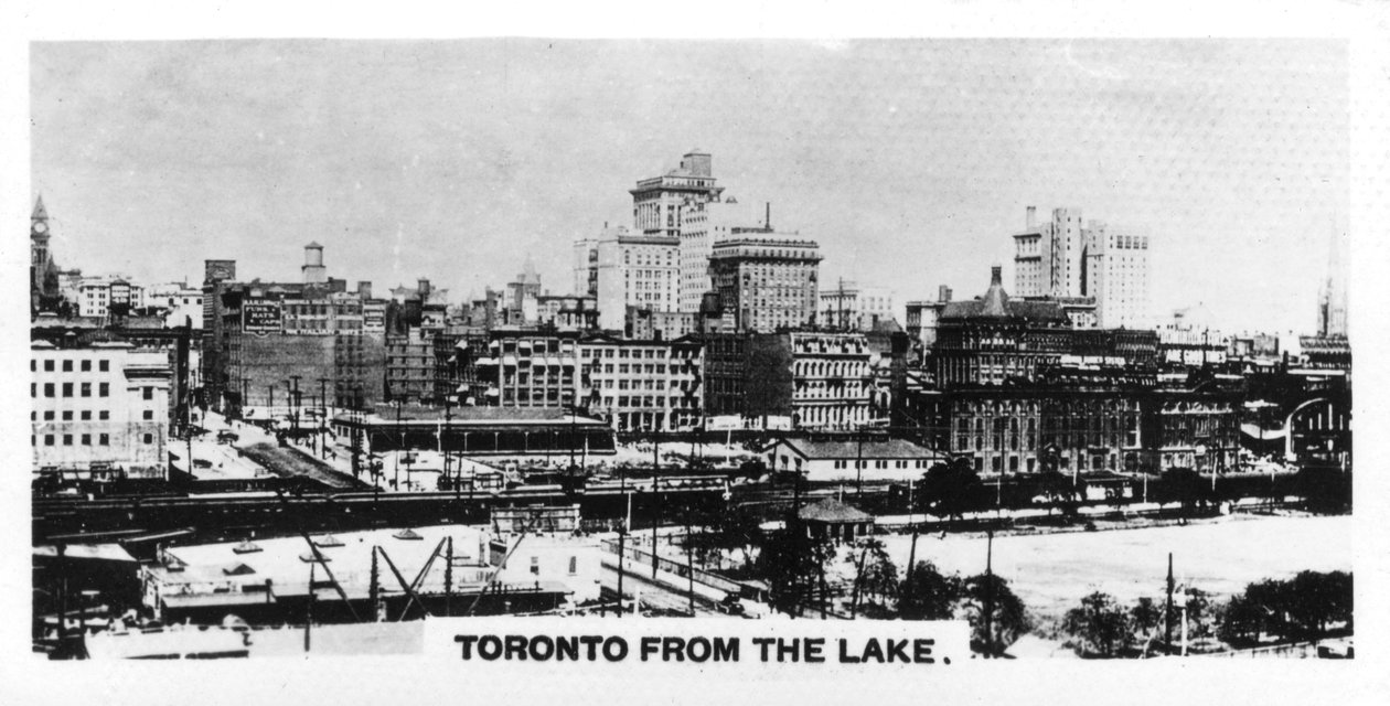 Toronto dal lago, Canada, c1920 da Unbekannt