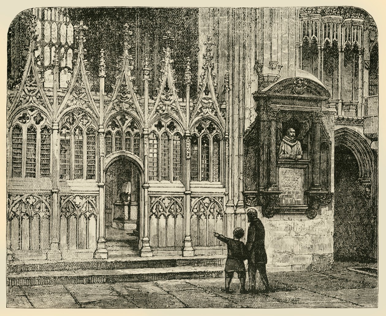 Transetto del Martirio, Cattedrale di Canterbury da Unbekannt