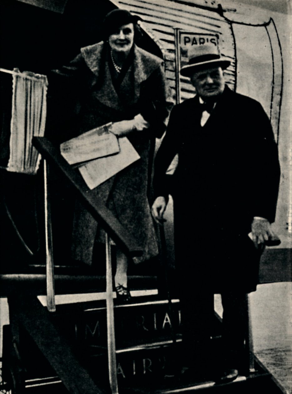 Viaggiare in aereo, settembre 1934, 1945 da Unbekannt