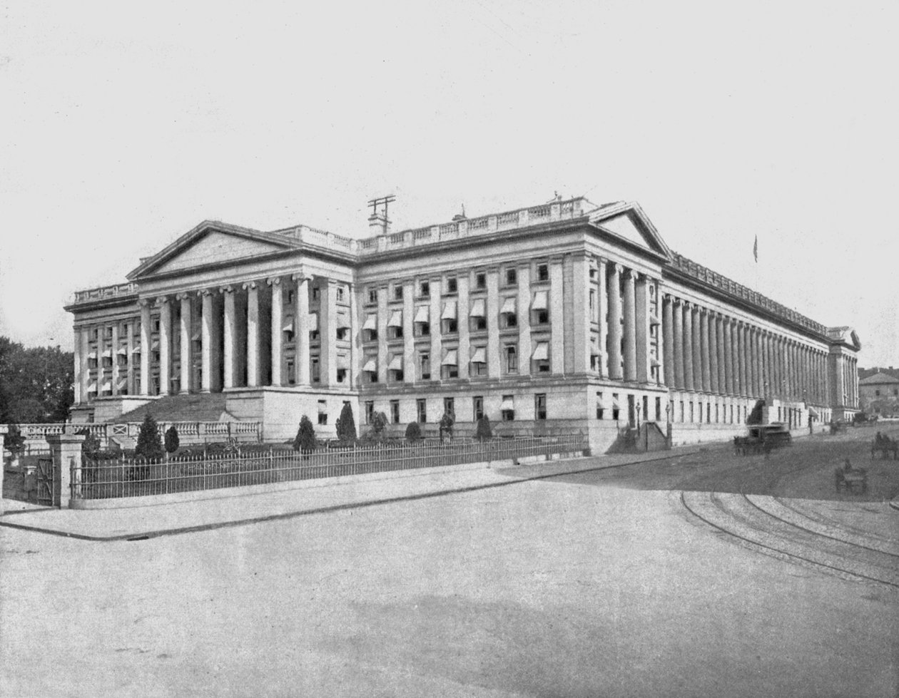 Edificio del Tesoro, Washington DC, USA, c1900 da Unbekannt