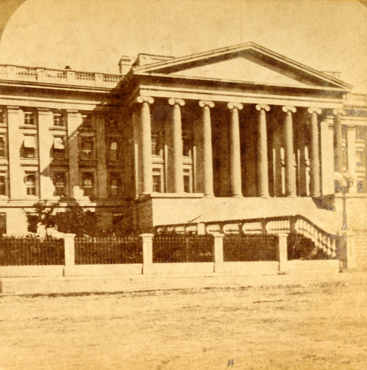 Dipartimento del Tesoro, Washington, D.C., c1880s da Unbekannt