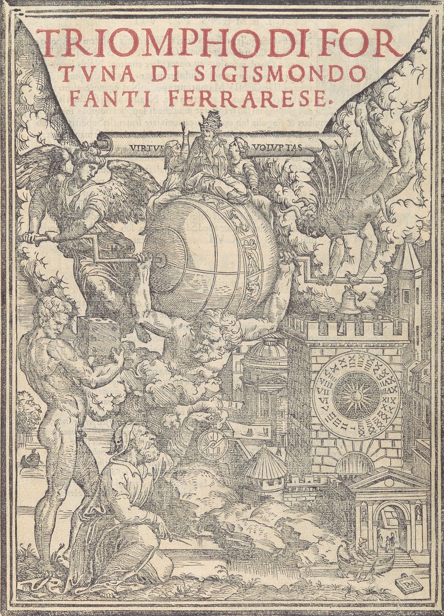 Triompho di Fortuna, gennaio 1526 da Unbekannt