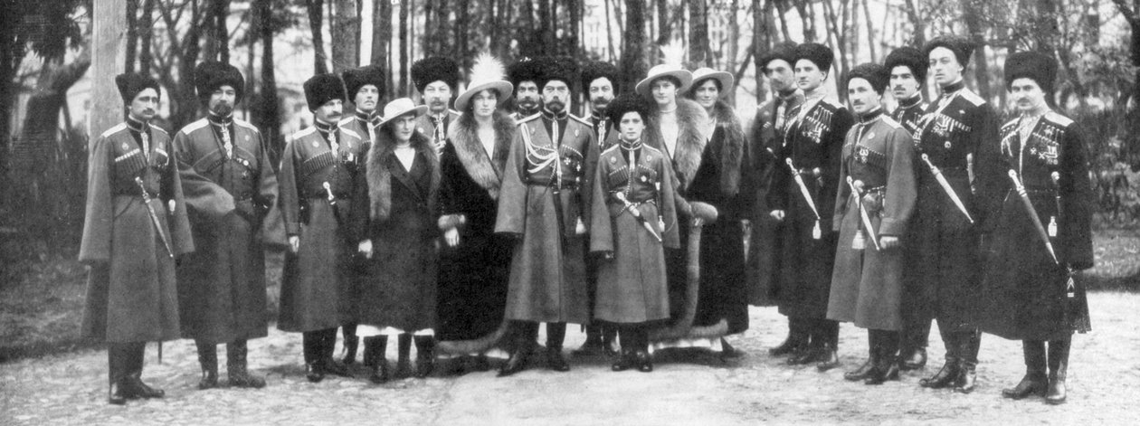 Lo Zar Nicola II di Russia e la sua famiglia prima dell
