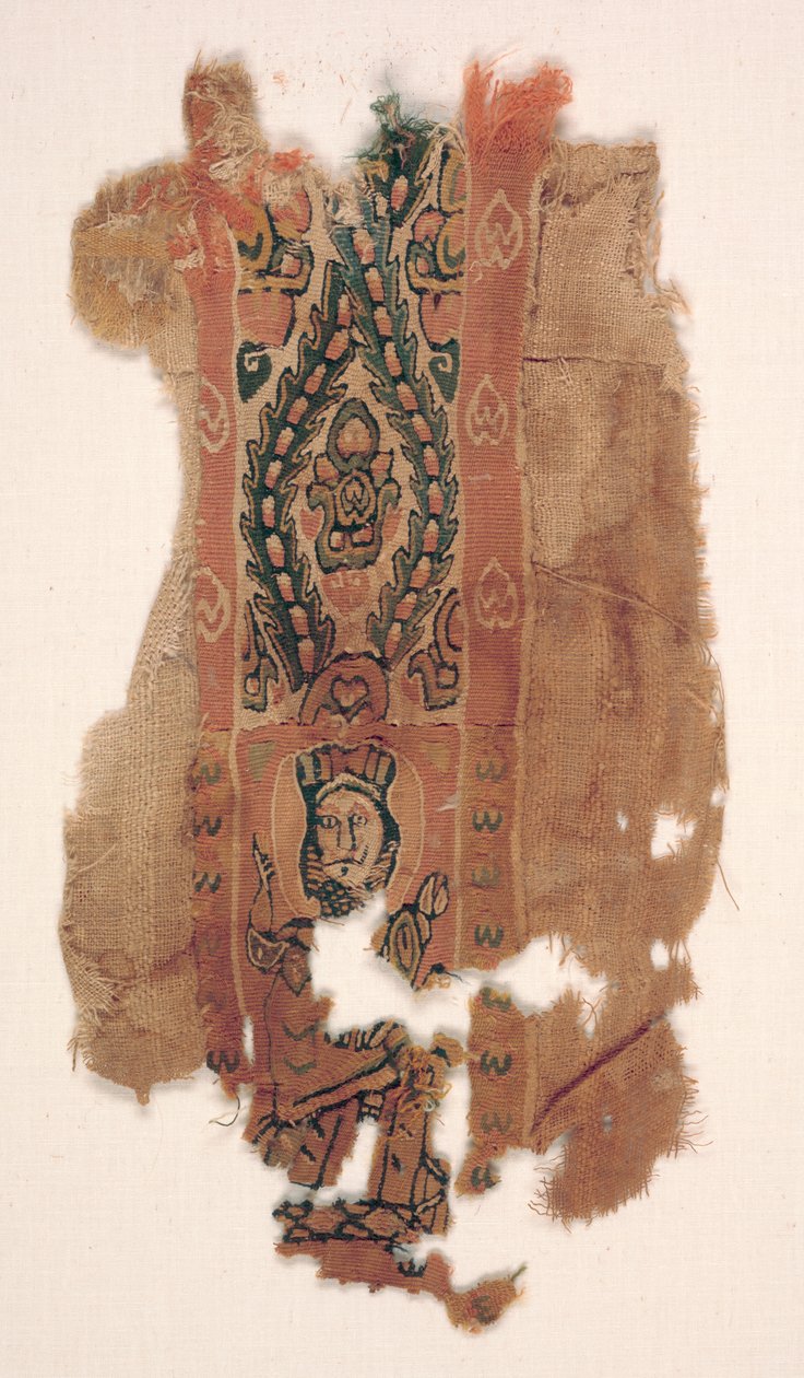 Ornamento di tunica con parte di un santo, c. 600s - 700s da Unbekannt
