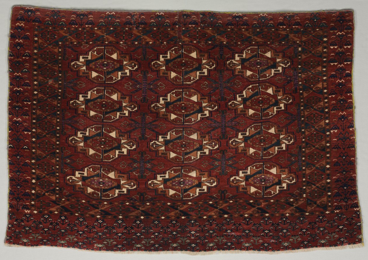 Fronte di borsa turkmena, 1800s da Unbekannt