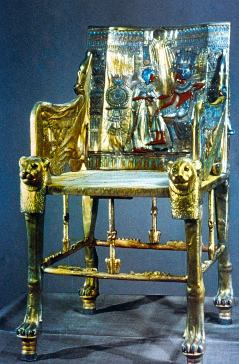 Sedia di Tutankhamon, Egitto da Unbekannt