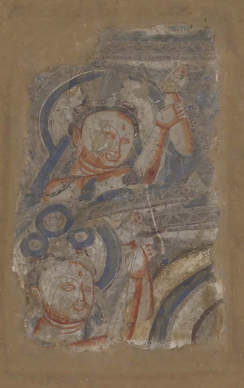 Due Bodhisattva, ca. VI-VII secolo da Unbekannt