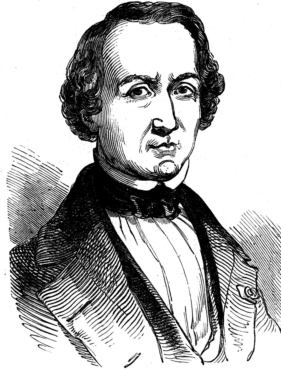 UJJ Leverrier, astronomo francese che calcolò la posizione del pianeta Nettuno nel 1846-1847 da Unbekannt