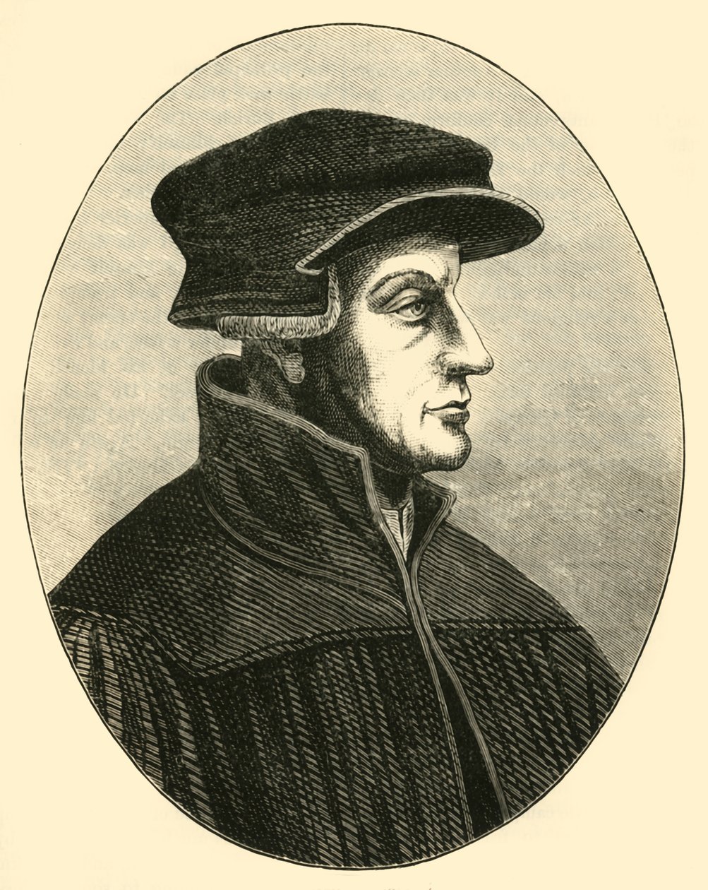 Ulrich Zwingli, c1500-1530, 1890 da Unbekannt