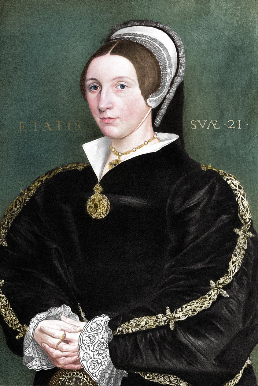 Donna sconosciuta precedentemente ritenuta Catherine Howard, 1902 da Unbekannt