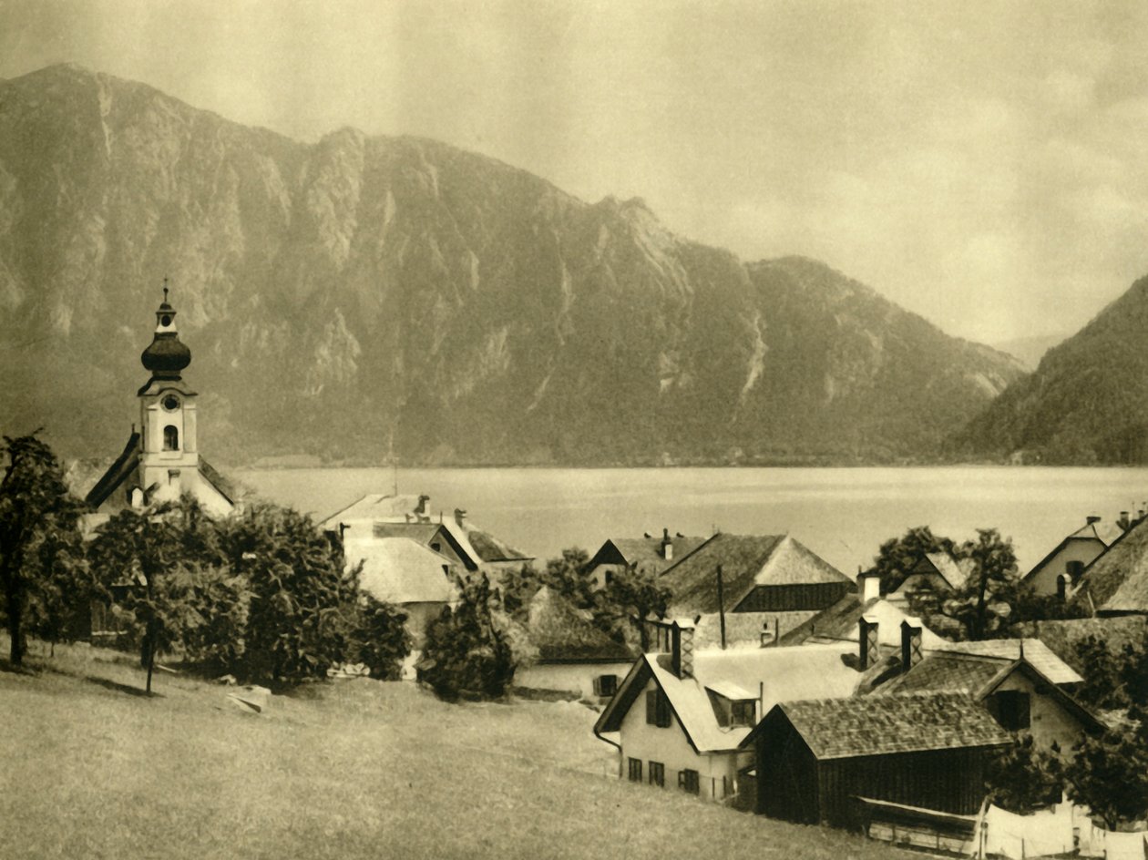 Unterach am Attersee, Alta Austria, c1935 da Unbekannt