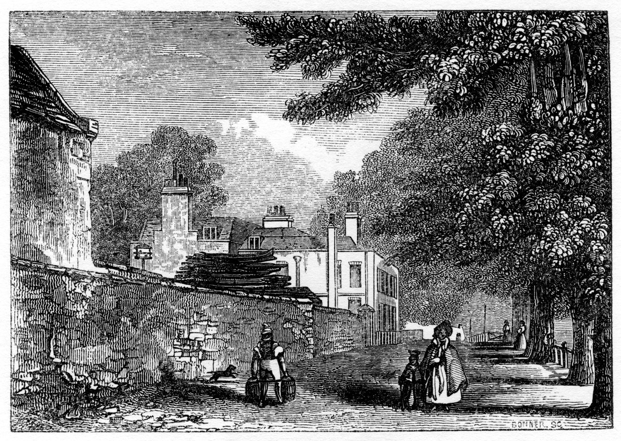 Upper Flask Tavern, Hampstead Heath, residenza di George Steevens da Unbekannt