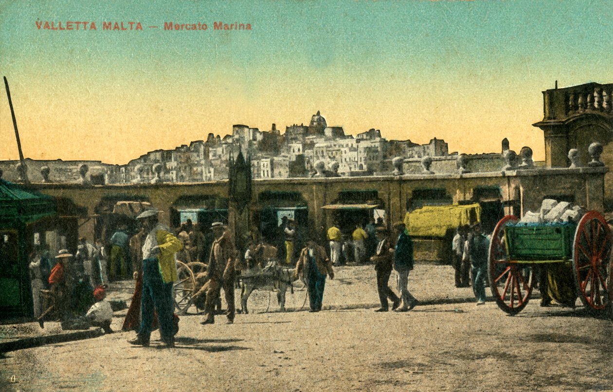 Valletta Malta - Mercato Marina da Unbekannt