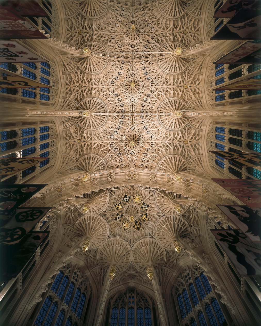 Volta della Cappella di Enrico VII, Abbazia di Westminster, Londra da Unbekannt