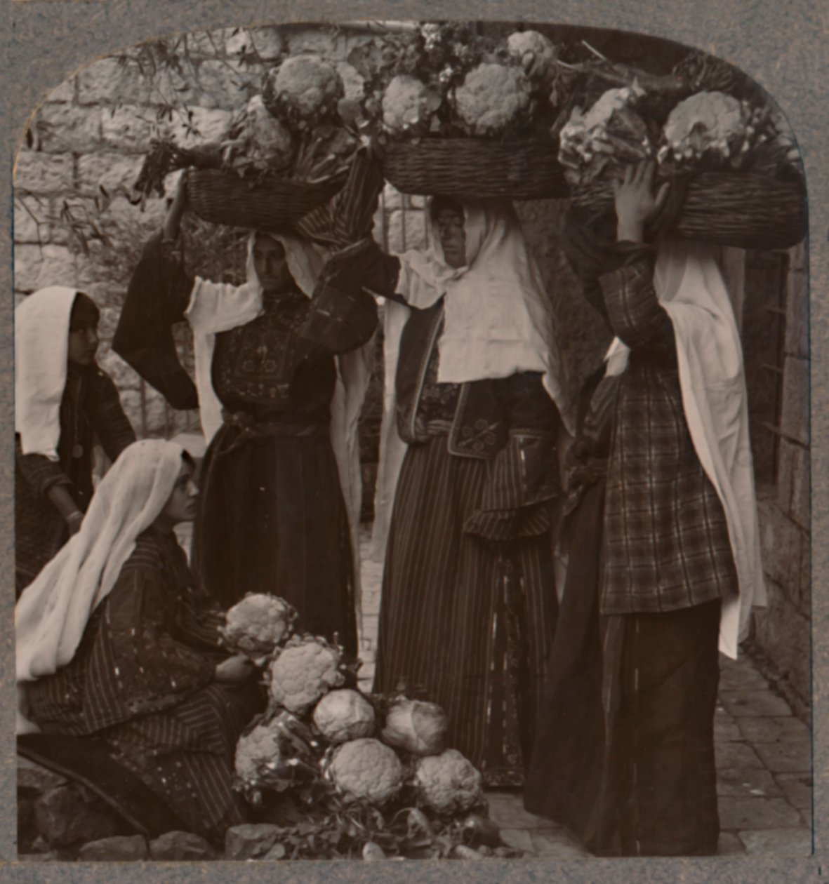 Venditori di verdure, Gerusalemme, c1900 da Unbekannt