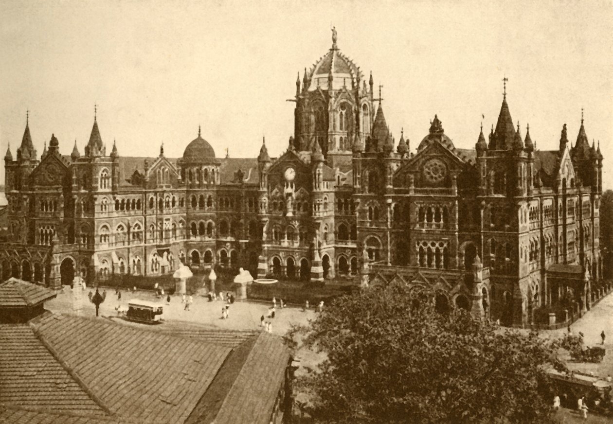 Stazione Victoria, Bombay, 1930 da Unbekannt