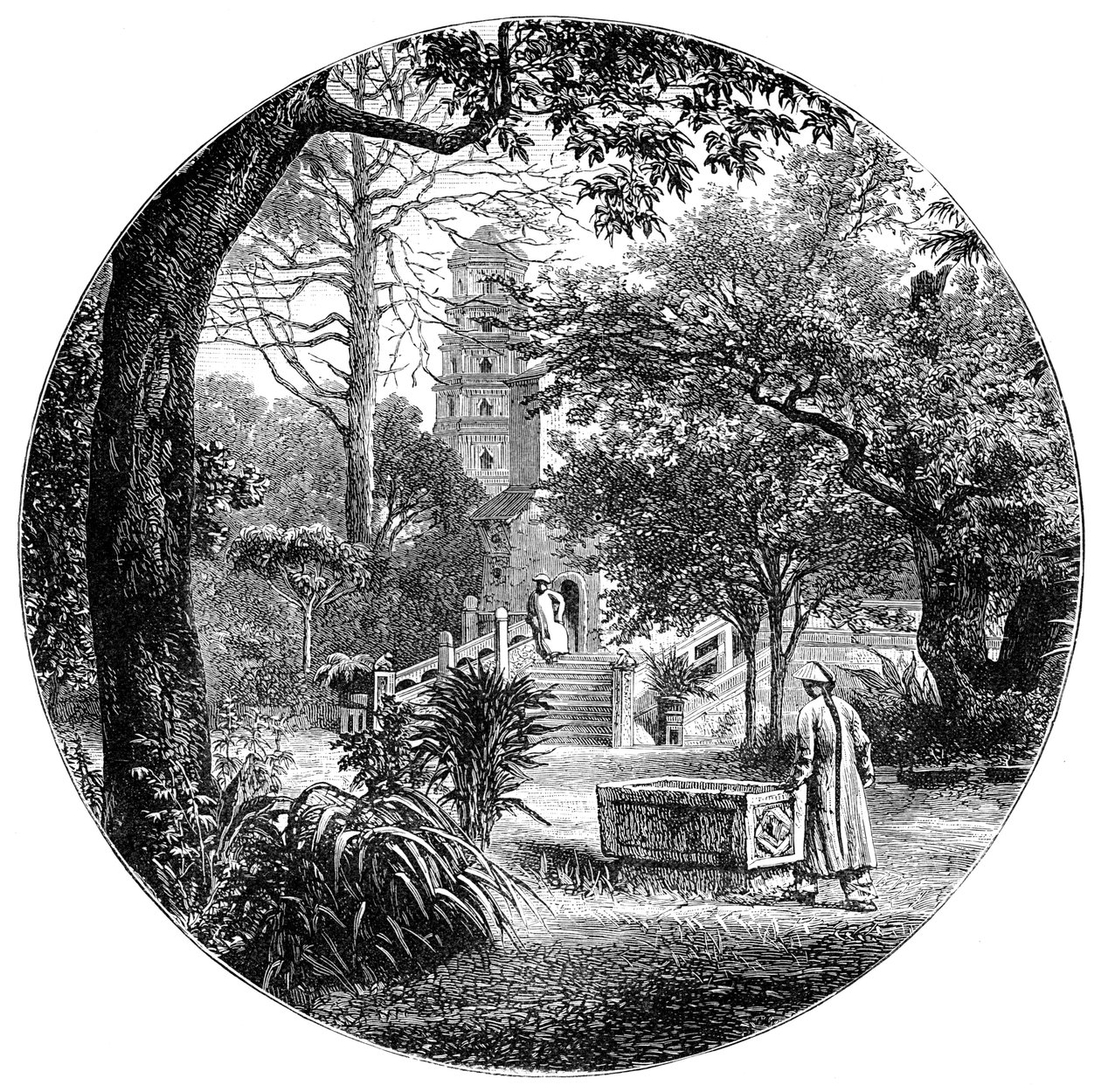 Veduta di Canton, 1900 da Unbekannt