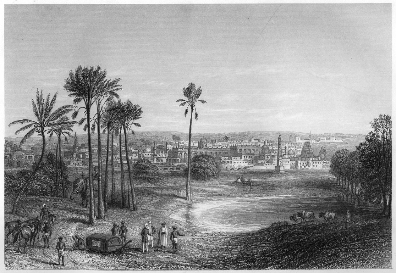 Veduta di Madras, India, c1860 da Unbekannt