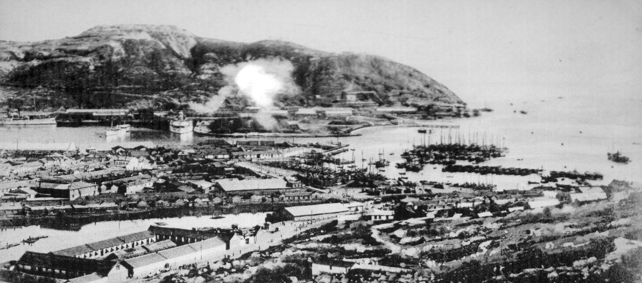 Veduta di Port Arthur, Manciuria da Unbekannt
