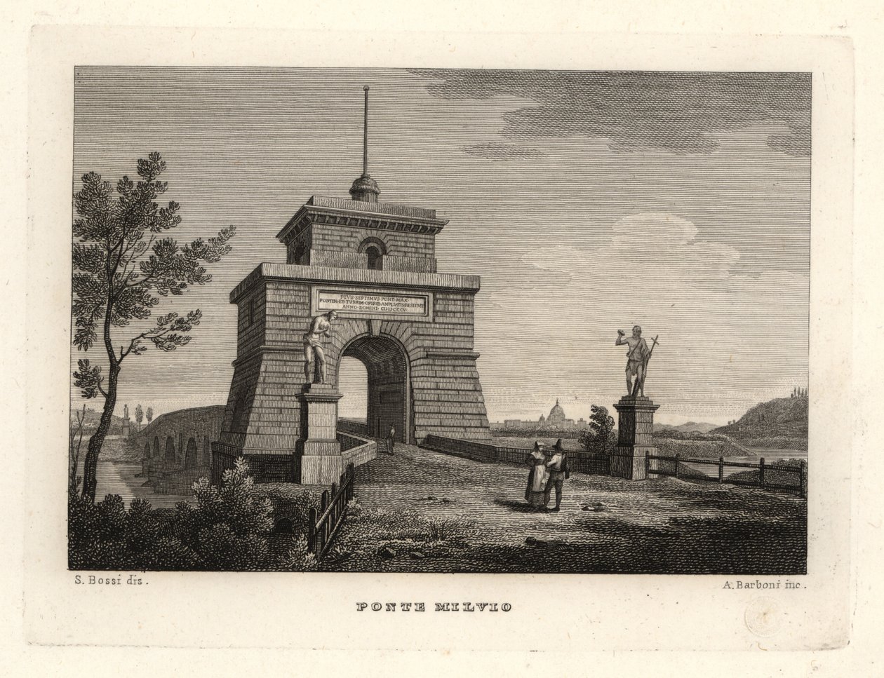 Ponte Milvio, Roma da Unbekannt
