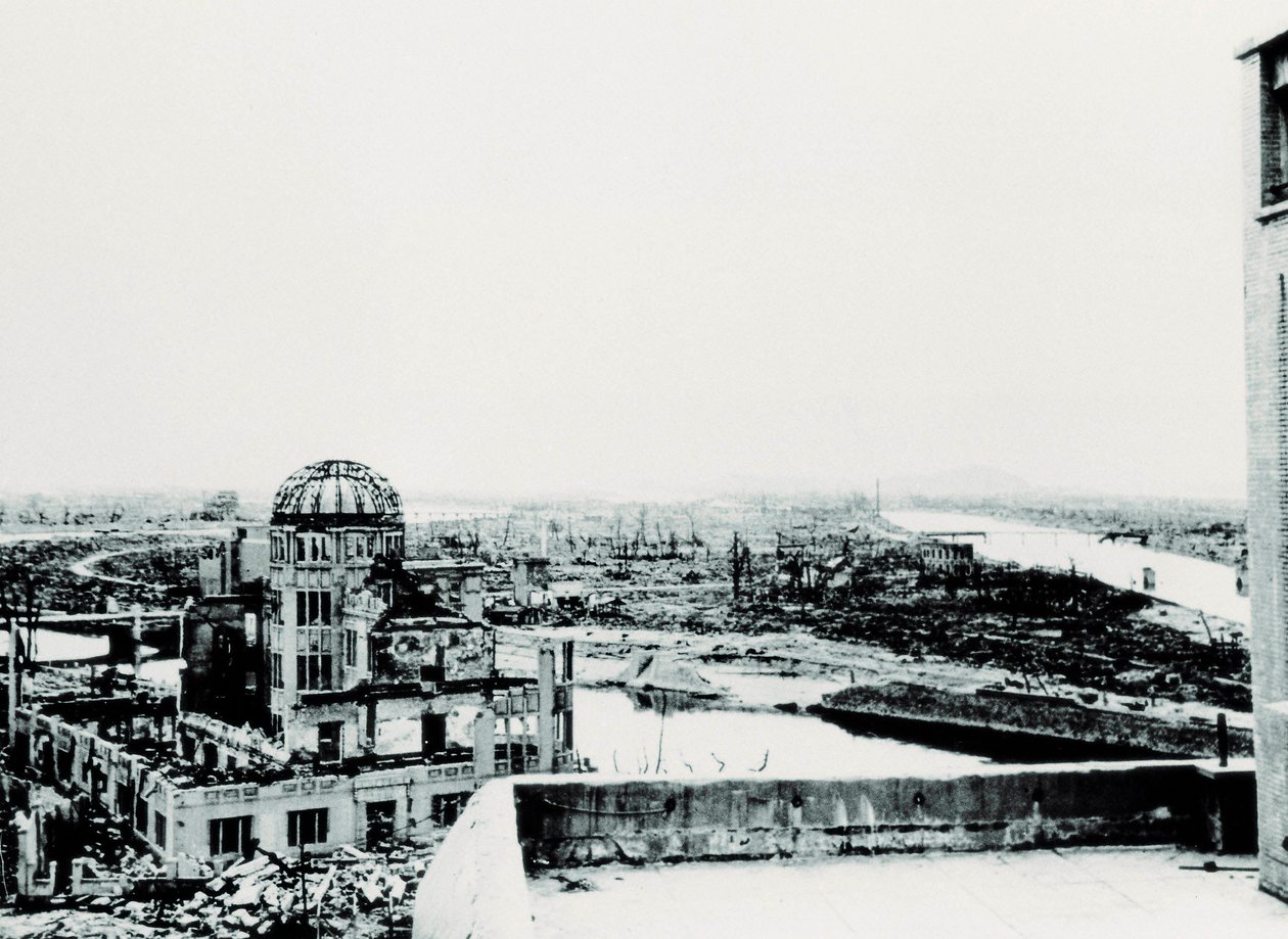 Veduta della città di Hiroshima dopo l