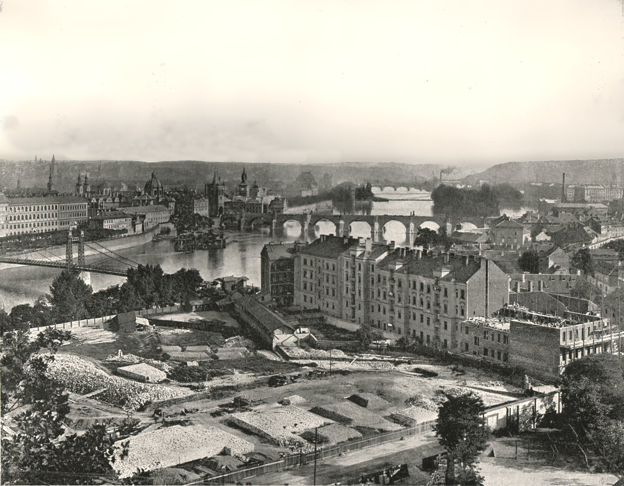 Veduta della città di Praga, Cecoslovacchia da Unbekannt