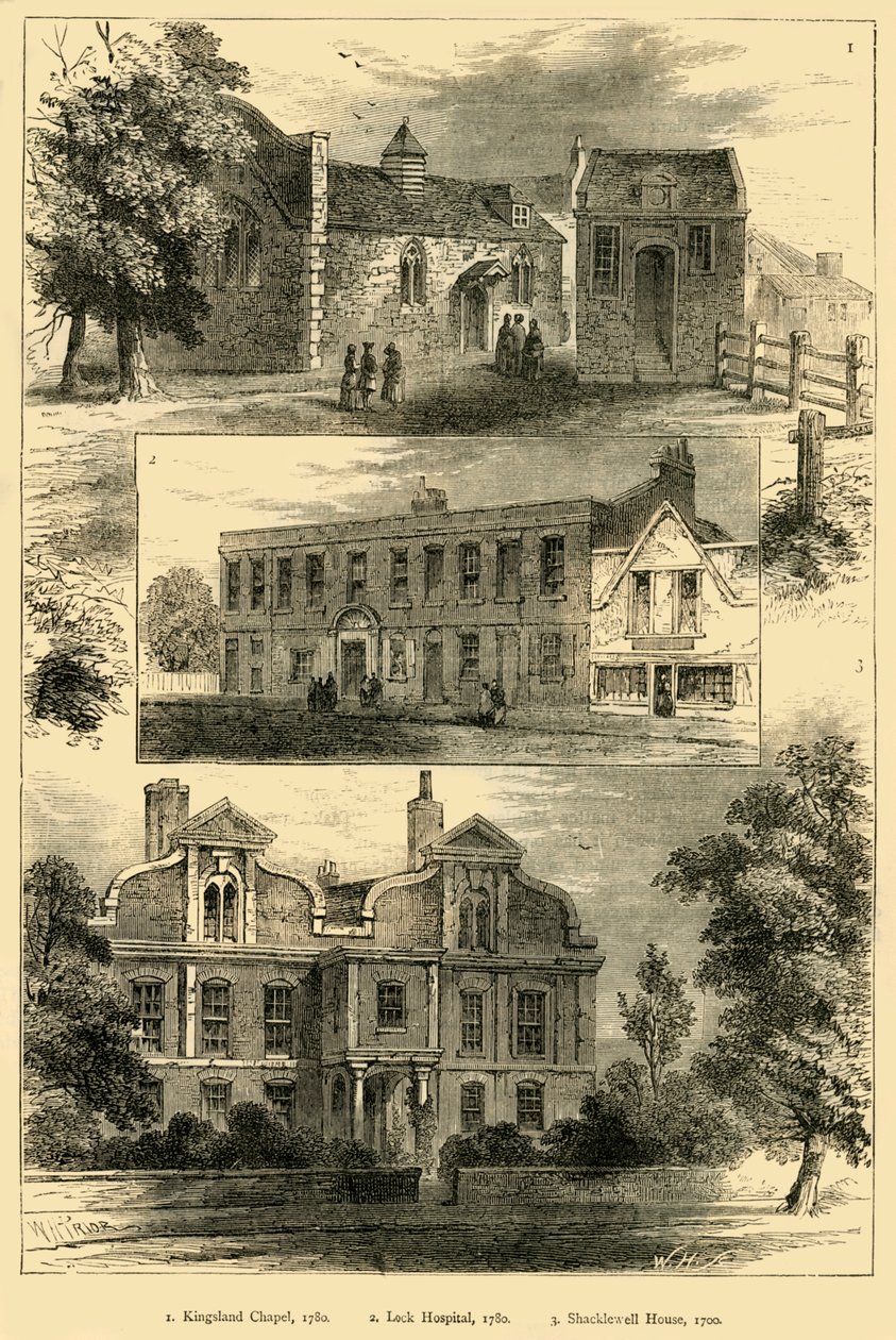 Vedute di Kingsland, c1876 da Unbekannt