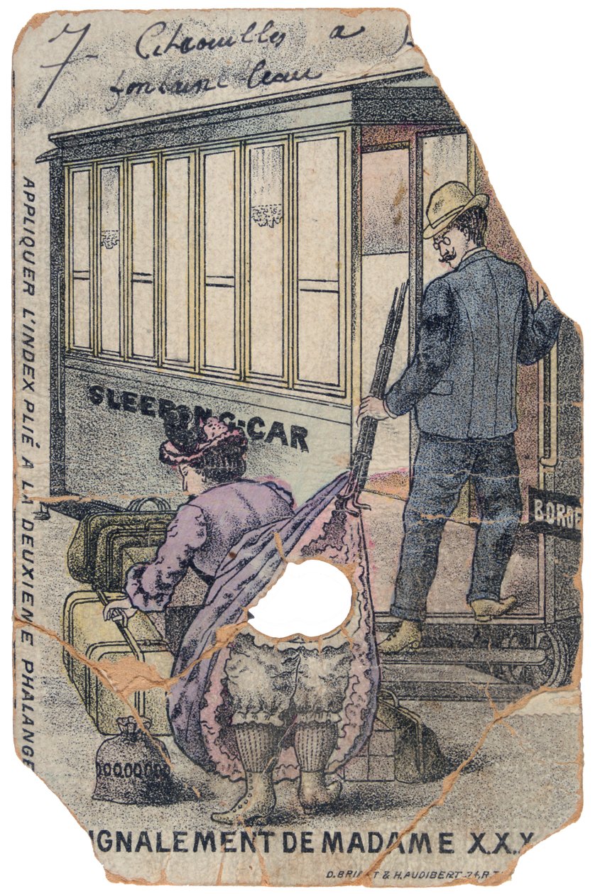 Cartolina francese vintage, c1900 da Unbekannt